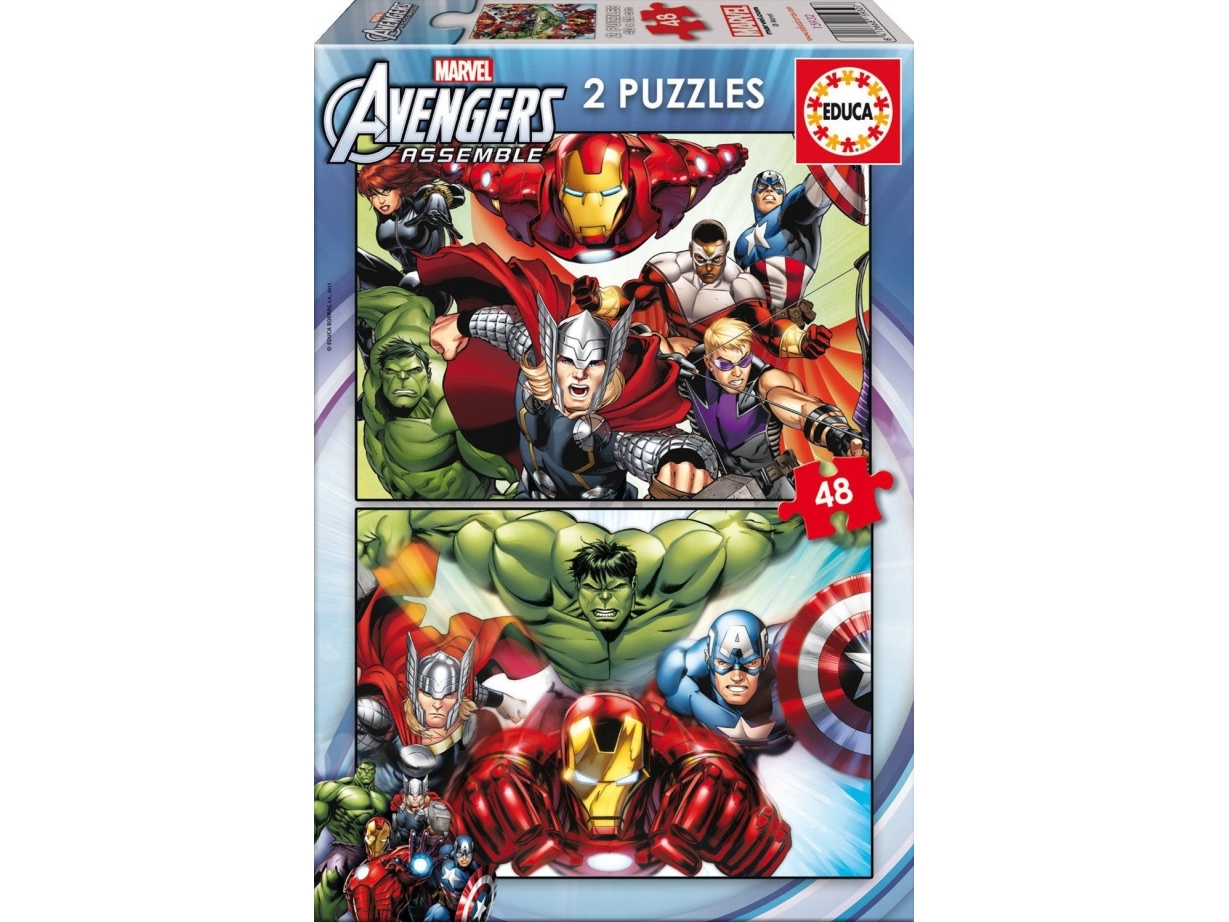 Educa 2X48 Avengers