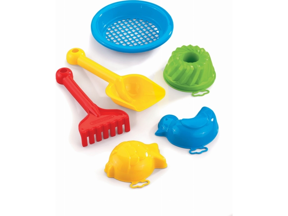 Marioinex Marioinex sandlådeformar 6X | Utomhusleksaker - Spela i trädgården - Tillbehör | GameStuff