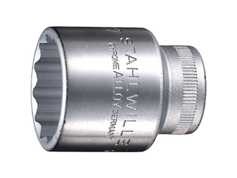 Stahlwille 50 28 03010028 Dobbelt Sekskant Topnøgleindsats 28 Mm 1/2 (12,5 Mm)