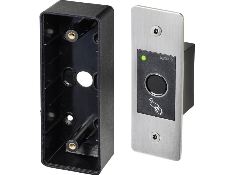 Sygonix SY-4760952 Fingeraftryk/RFID-adgangssystem Planforsænket 12 V/DC, 18 V/DC IP66