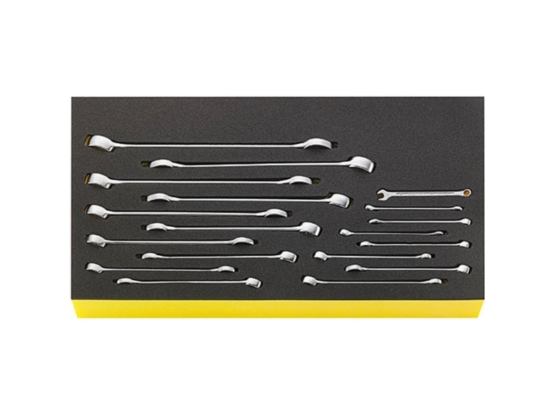 Stahlwille 96830121 Tcs Wt 13/18 6-24Mm Gaffelnøgle-Sæt Nøglebredde (Metrisk) (Kun Til Del) 8 - 19 Mm