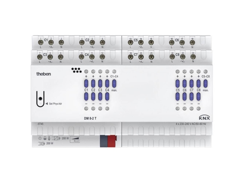 Theben Dm 8-2 T Knx Dæmperaktuator