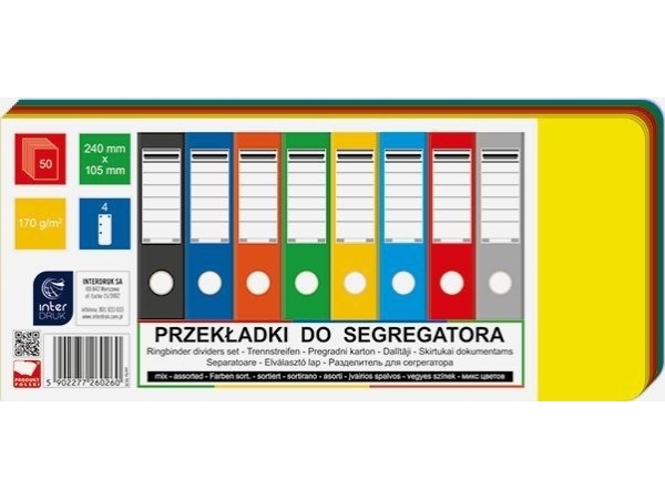 Heftstreifen 240X105 Mm 50 Mix