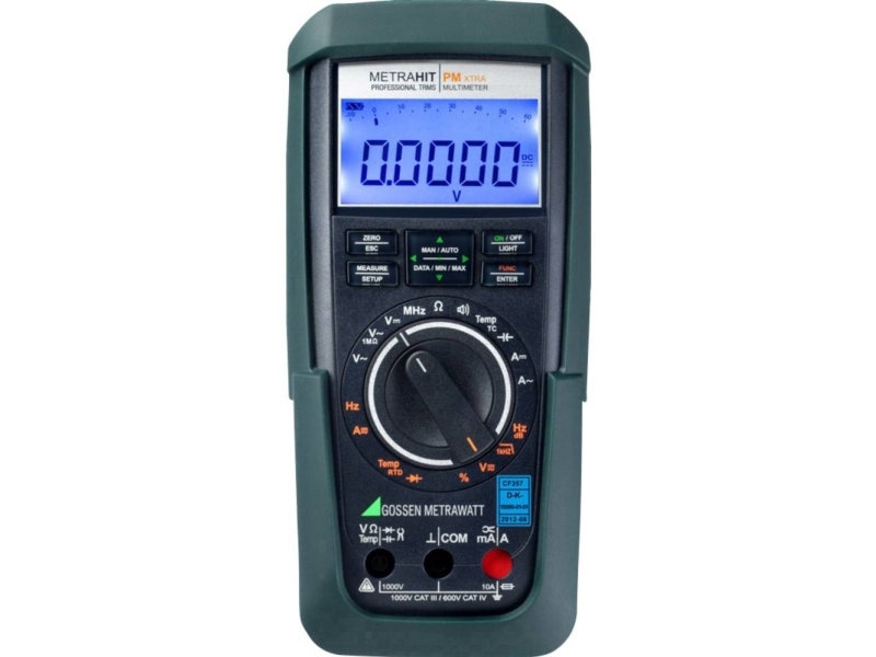 Gossen Metrawatt M250a Hånd Multimeter Kalibreret Dakks Digital Visning Counts: 60000