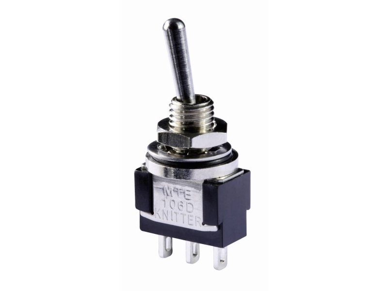 Knitter-Switch Mte 106D Mte 106D Vippeafbryder 250 V/Ac 3 A 1 X On/On Ip67 Klikkende 1 Stk