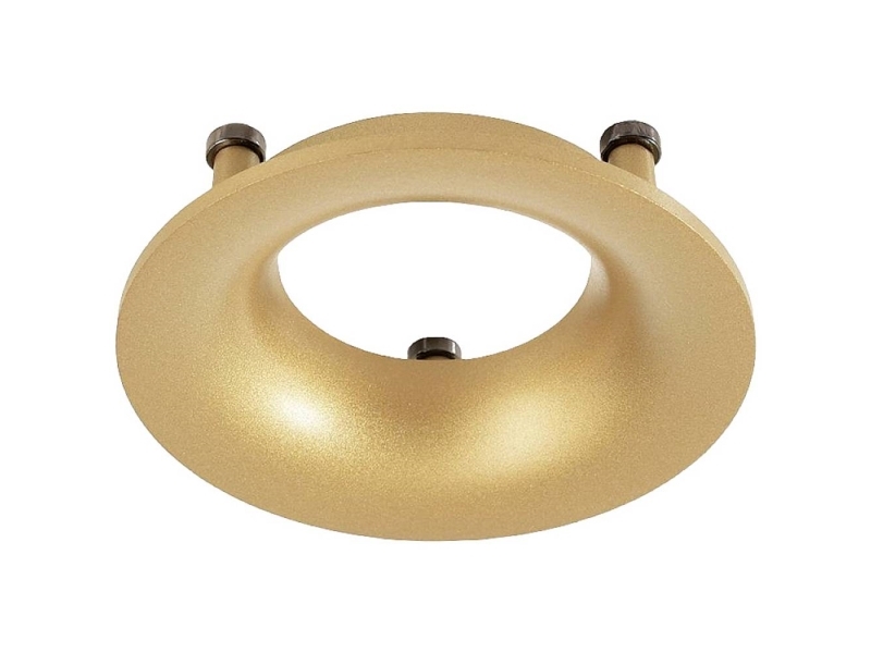 Deko Light 930340 Reflektor Ring Gold Für Serie Uni Ii Højvolt-Skinnesystem-Komponenter Reflektor 3-Faset Guld