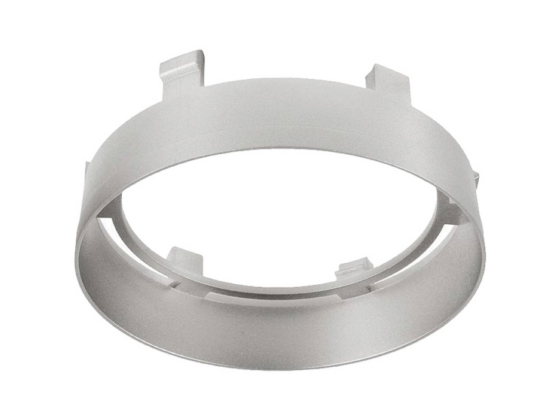 Deko Light 930365 Reflektor Ring Silber Für Serie Nihal Højvolt-Skinnesystem-Komponenter Reflektor 3-Faset Sølv