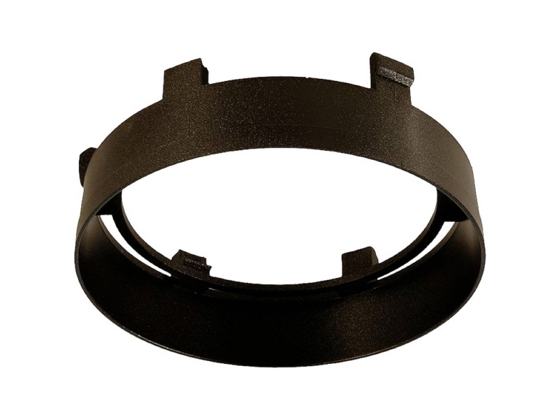 Deko Light 930316 Reflektor Ring Schwarz Für Serie Nihal Højvolt-Skinnesystem-Komponenter Reflektor 3-Faset Sort