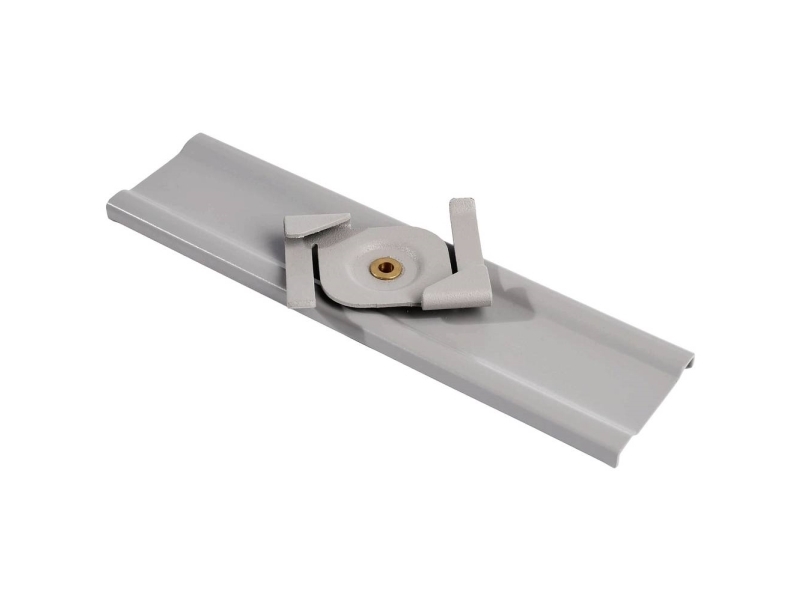 Deko Light 710052 D Line Rasterdecken Schnellmontageklammer Korkeajännitekiskojärjestelmän komponentit Virtakisko 3-vaiheinen Harmaa