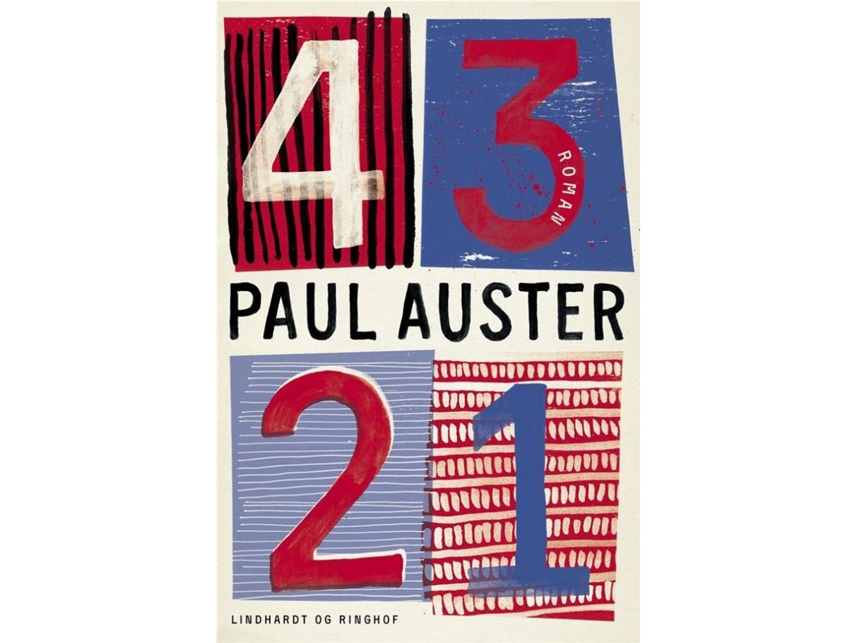 4 3 2 1 | Paul Auster | Sprache: Dänish