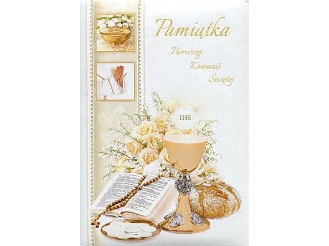 Panorama Booklet Glitter A5 Communion, Pattern No 018