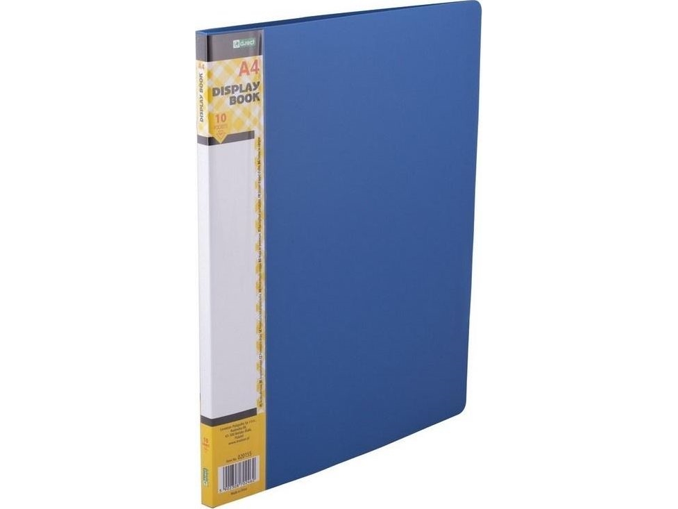 D.Rect mappe 10 skjorter blå D.RECT