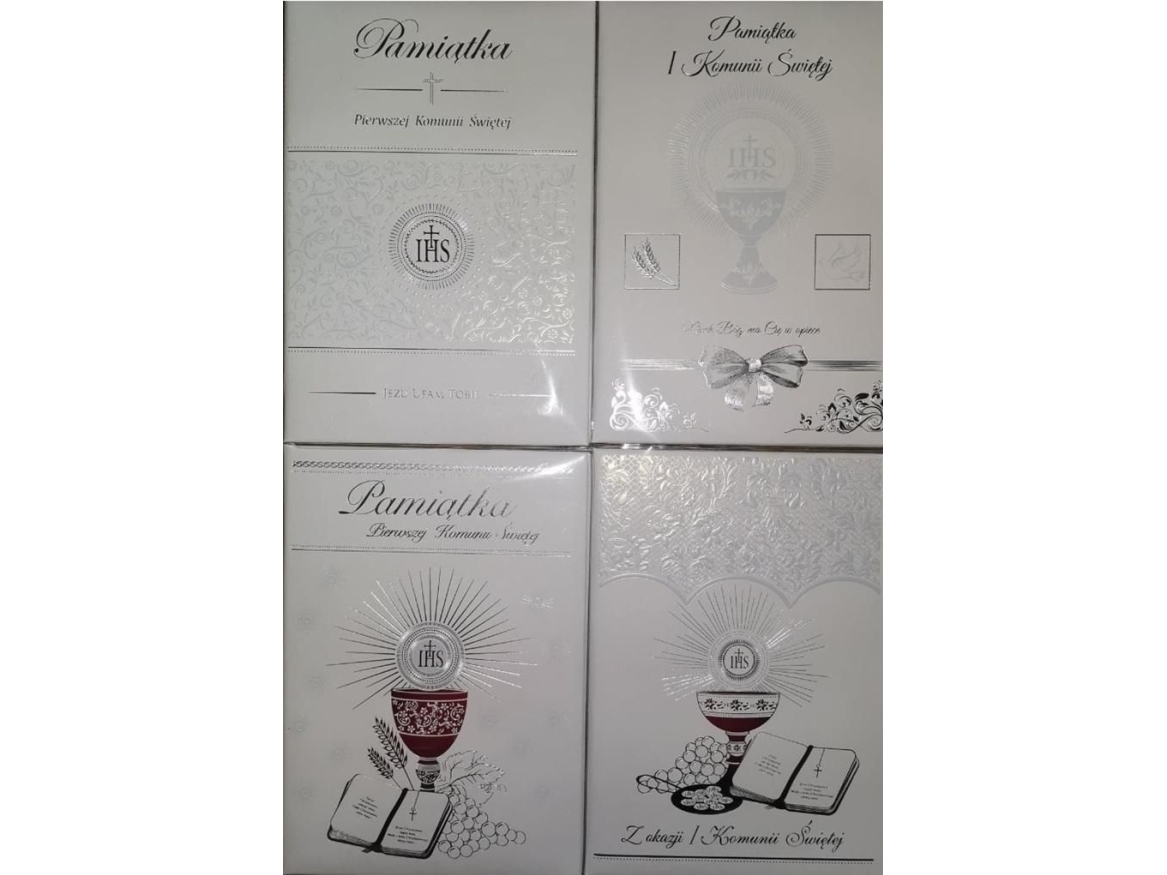 Panorama Souvenir Communion A5 gilded mix of patterns