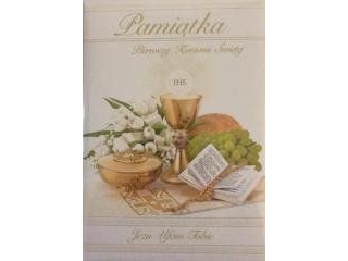 Panorama Booklet Glitter A5 Communion, Pattern No.016