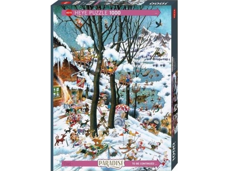 Heye Puzzle 1000 El. Paradies Im Winter, Fisch Gxp-776973