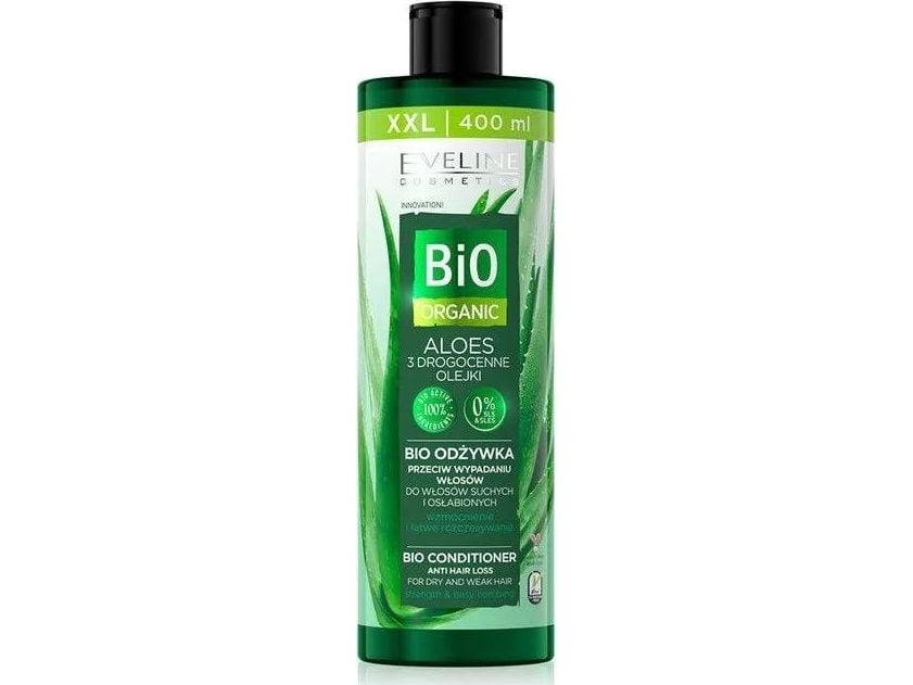 Eveline Eveline Bio Organic Aloe Vera Anti-Ploss Conditioner - Trockenes Und Geschwächtes Haar 400Ml