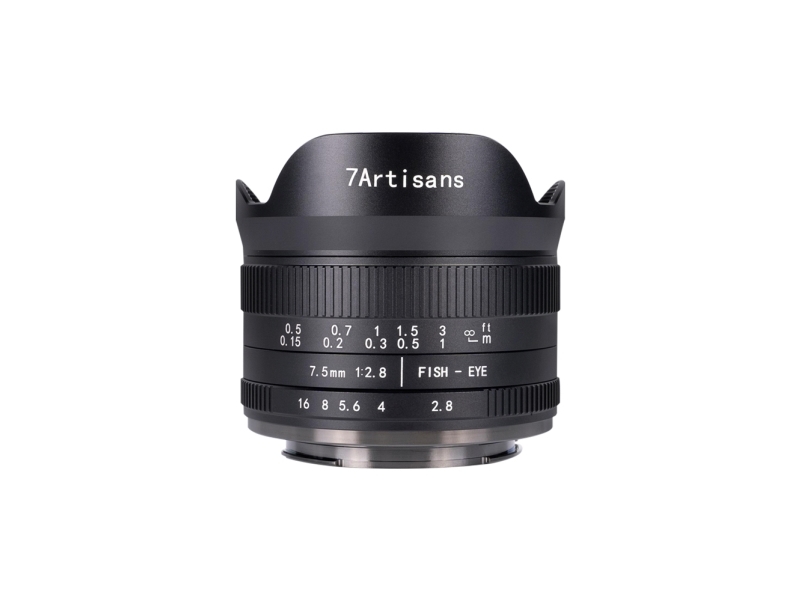 7artisans 7.5mm F2.8 Mark Ii Vidvinkelobjektiv Med Fisheye 11/9 Sony E