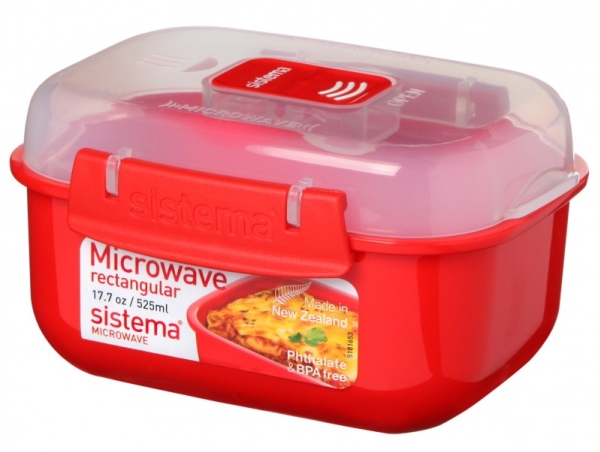 Sistema 525ml Rectangular Microwave - Tilbehør til køkken