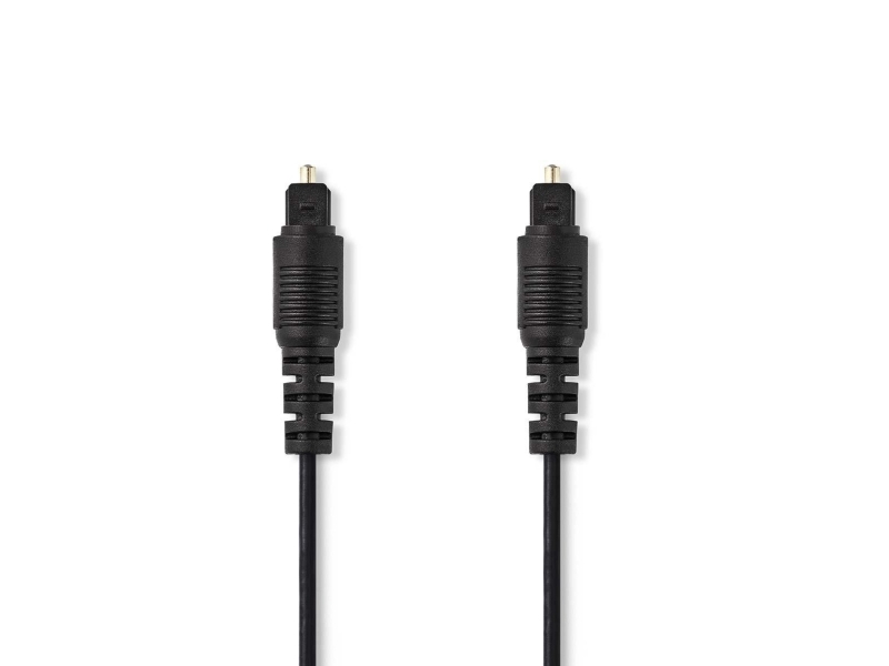 Nedis Cagp25000bk20, Toslink, Hanstik, Toslink, Hanstik, 2 M, Sort