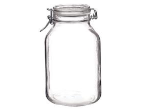 Patentglas Fido Bormioli 3 Ltr Ø14x24 Cm,Stk