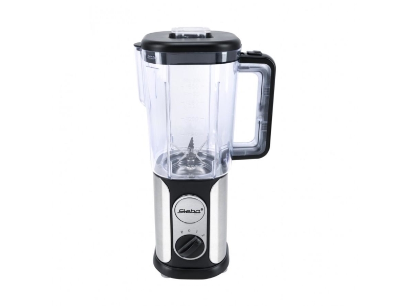 Steba Mx 3 Compact, Bordplade Blender, 1,5 L, Impulsfunktion, 1000 W, Sort, Rustfrit Stål