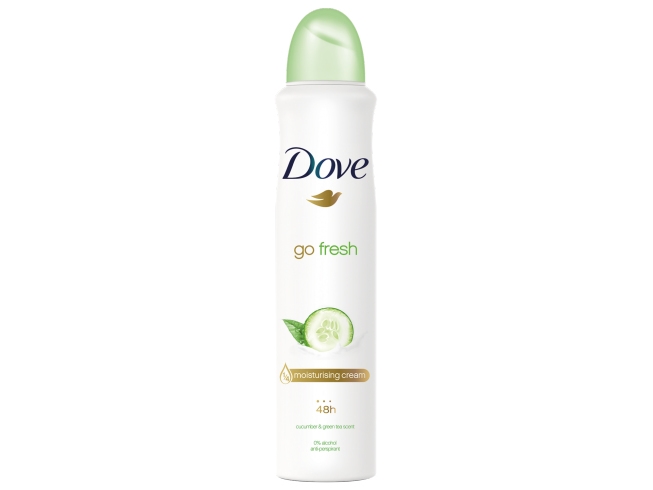Unilev Dove Deo Spray Cucumber 250Ml.&Amp