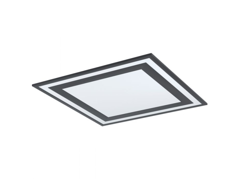 Outlet: EGLO Savatarila LED Panel 36W 60x60 4000K I Hvid/Sort