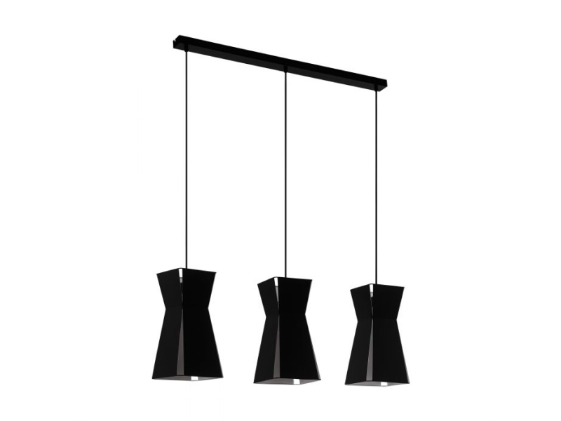 Eglo Valecrosia Langbord E27 3L Schwarz/Weiß