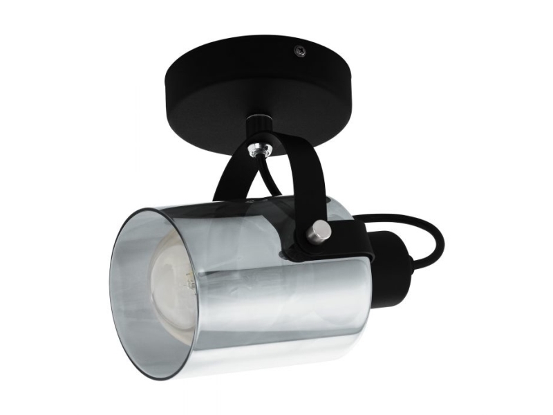 EGLO Berregas, Utanpåliggande spotlight, E27, 1 lampor, 220-240 V, Svart, Krom | Belysning - Inomhusbelysning - Inbyggd spotlight | GameStuff
