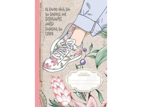 Decorative Notebook 143X210/64K Checkered Shoes |