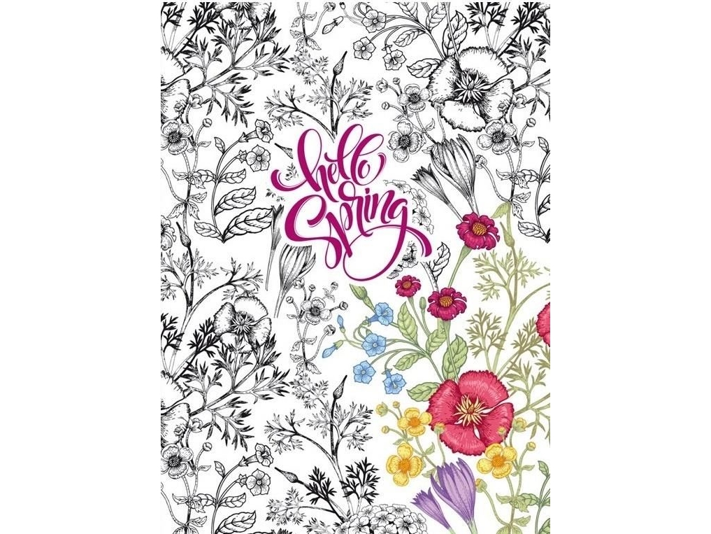 Fresh Decorative Notebook 145X197/64K Grille Tw Flowers |