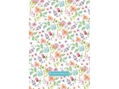 Fresh Decorative Notebook 143X210/96K Grille Flowers |