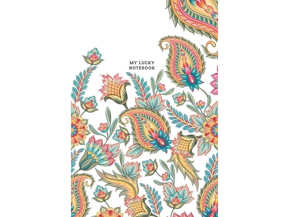 Fresh Decorative Notebook 143X210/80K Grille Flowers