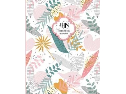 Fresh Decorative Notebook 128X165/96K Line Flowers