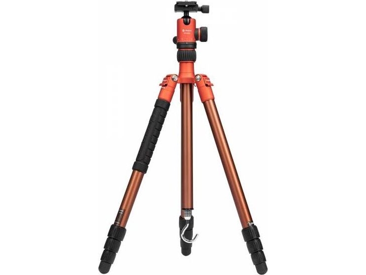 Fotopro X-Go Chameleon Tripod With Fph-52Q Ball-Head Oranžinis-Ruda
