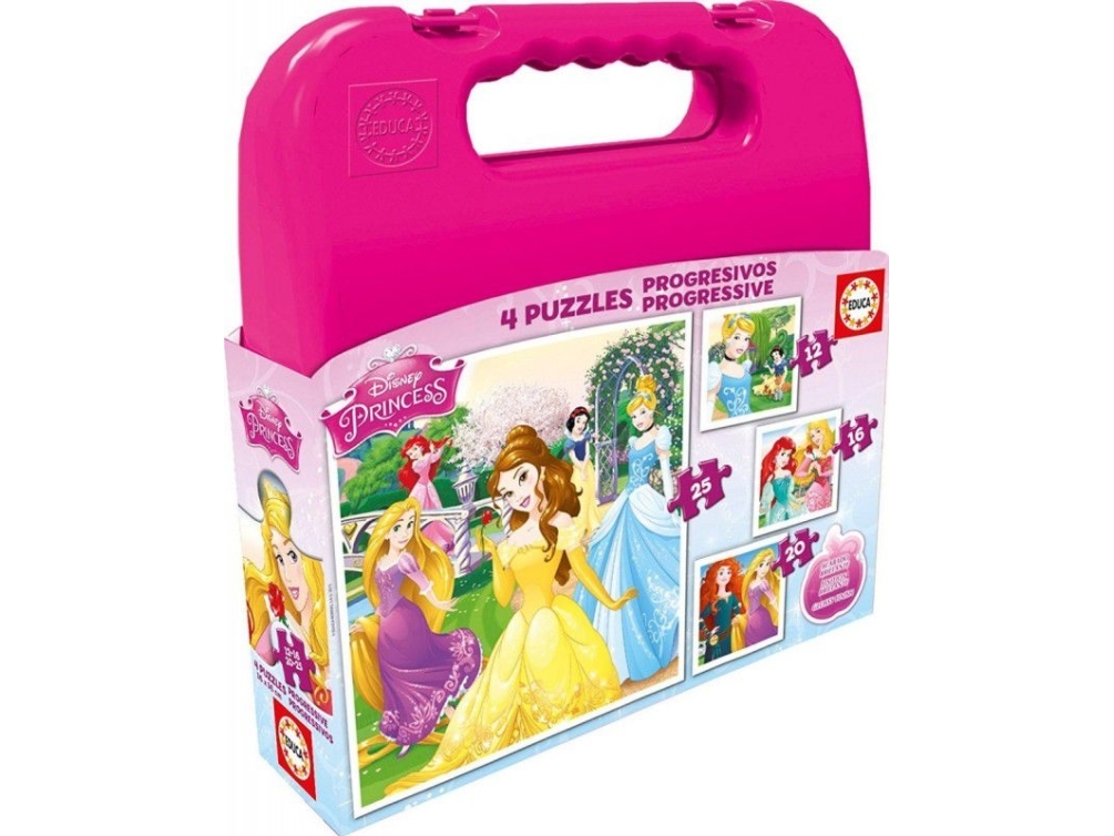 Educa 12-16-20-25 Disney Princess | Leksaker - Figurer & Dockor | GameStuff