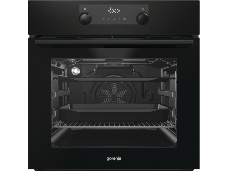 Gorenje BOS6737E13FBG, Stor, Elektrisk ugn, 77 l, 300 ° C, AquaClean, Inbyggd | Vitvaror - Ugnar - Ångugnar | GameStuff