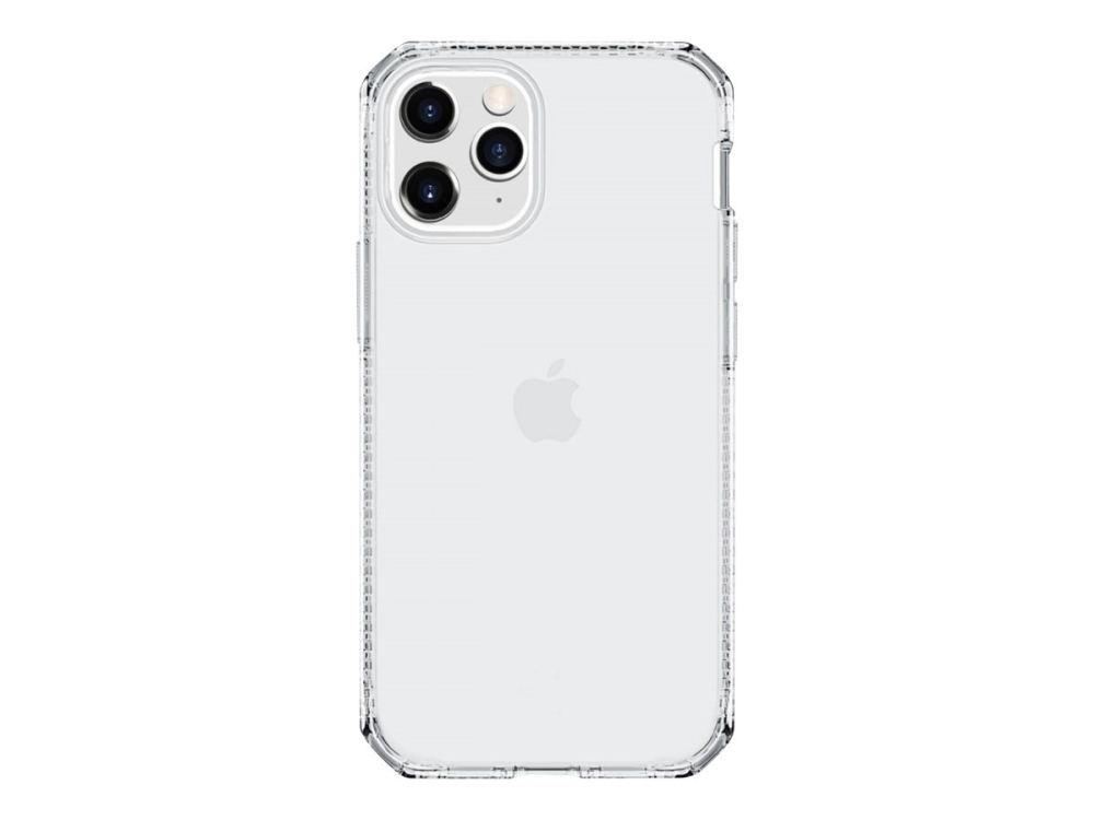 ITSKINS Spectrum Clear - Bagsidecover til mobiltelefon - polymer - gennemsigtig - for Apple iPhone 12, 12 Pro