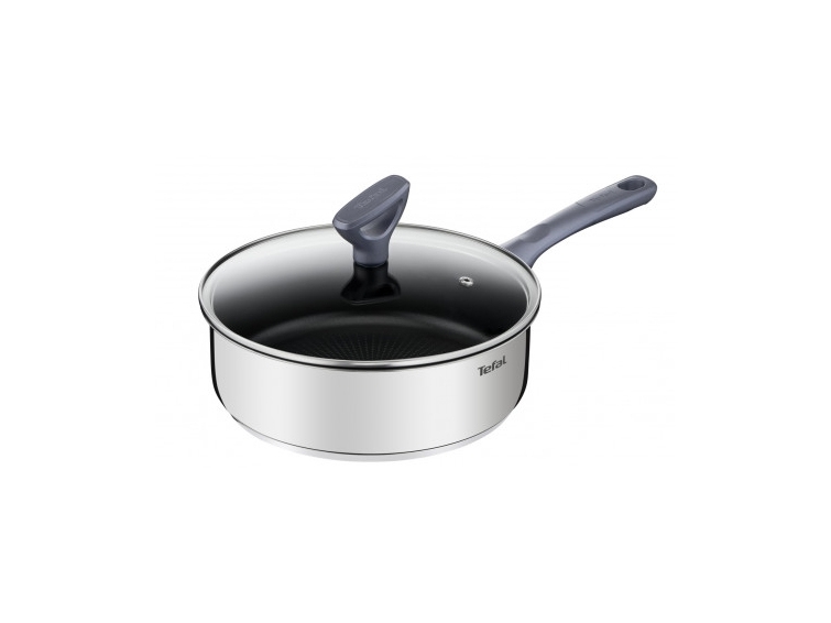 Tefal Daily Cook G7303255, Rund, Schwenkpfanne, Edelstahl, Titan, Edelstahl, Keramik, Halogen, Versiegelte Platte, Gas, Induktion