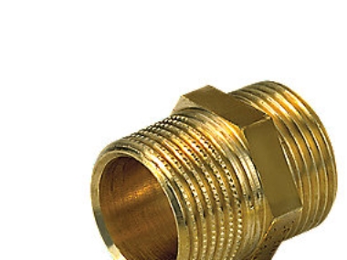 WAVIN ¾ x ½ Overgang. ¾ RG Nippel x ½ Nippel til omløber