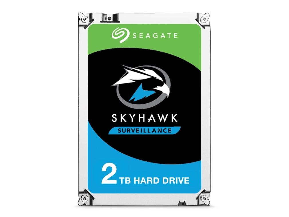 Seagate Surveillance Skyhawk 7200 2tb Hdd 5900rpm Sata Serial Ata 6gb/s 64mb Cache