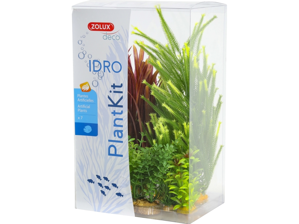 Zolux Pflanzenset Für Aquarium Idro N ° 4