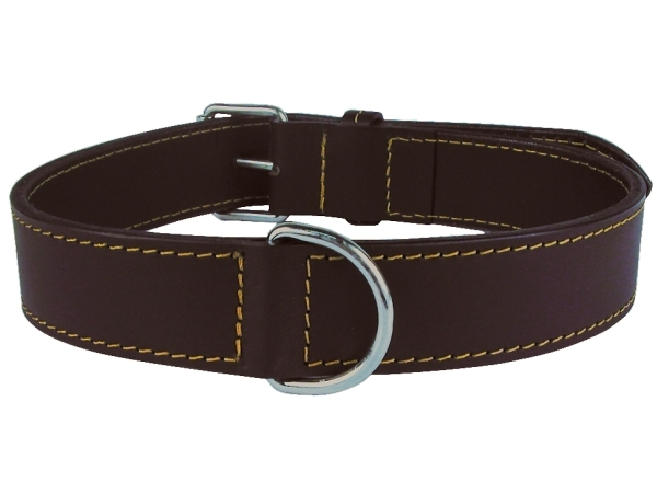 Zolux läderfodrat halsband 65 mm brun | Sällskapsdjur - Hund - Hundhalsband | GameStuff
