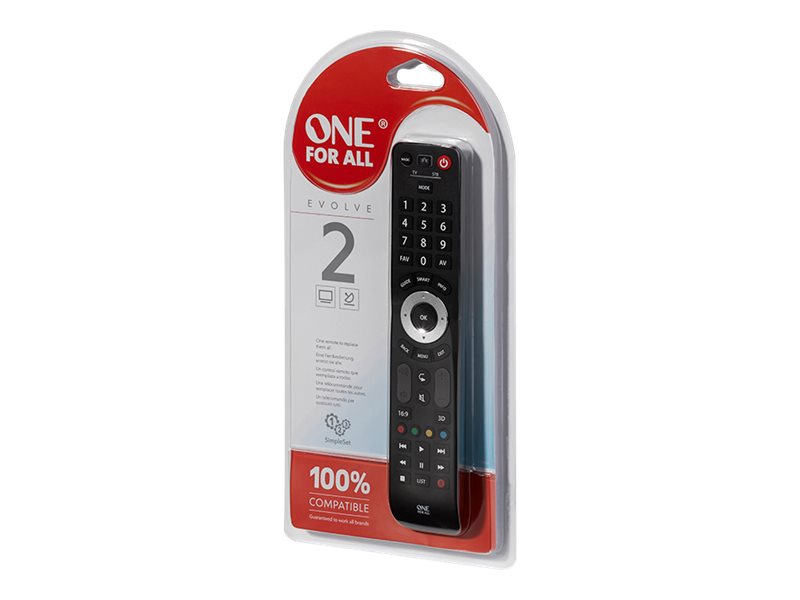 One For All Evolve 2 - Universal-Fernbedienung - Infrarot