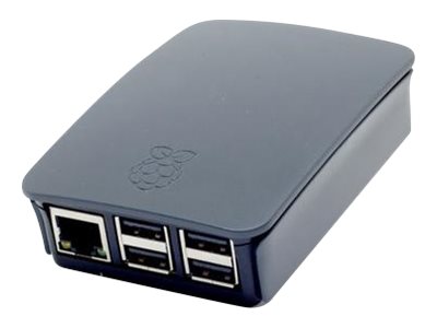 Raspberry Pi - Fodral - ABS-plast - svart/grå | Datorer & Surfplattor - Stationära datorer - Raspberry PI | GameStuff