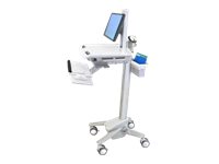 Ergotron Styleview Emr Cart With Lcd Pivot, Weiß, Flachbildschirm, Multimedia-Wagen, Aluminium, Kunststoff, 16 Kg, 61 Cm (24")