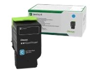 Lexmark - Ultra High Yield - Cyan - Original - Tonerpatron Lccp, Lrp - For Lexmark Cs521dn, Cs622de, Cx622ade, Cx622de, Cx625ade, Cx625adhe, Cx625de