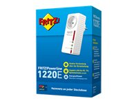 Avm Fritz!Powerline 1220E - Powerline-Adapter-Kit - Gige, Homeplug Av (Hpav) 2.0, Ieee 1901 - Zum Anschluss An Eine Steckdose (2Er-Pack)