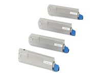 Oki - Cyan - Original - Tonerpatron - For C5550 Mfp, 5800Dn, 5800Ldn, 5800N, 5900Cdtn, 5900Dn, 5900Dtn, 5900N