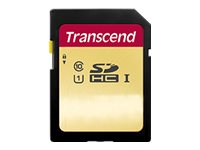 Transcend 500S - Flashhukommelseskort - 16 Gb - Uhs-I U1 / Class10 - Sdhc Uhs-I